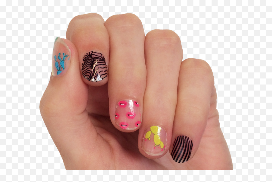 Desert Dreams - Gel Nails Emoji,Emoji Nail Art Designs