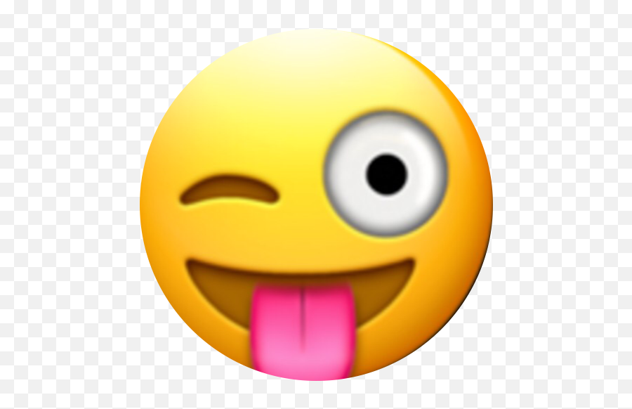 Emoji Lol Sticker - Tongue Out Emoji Png,Lol Emoticon Text