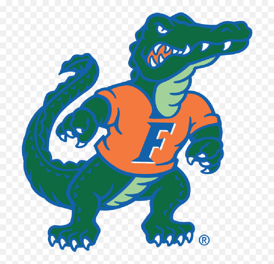 Library Of Gator Football Clipart - Florida Gators Logo Emoji,Florida Gators Emoji