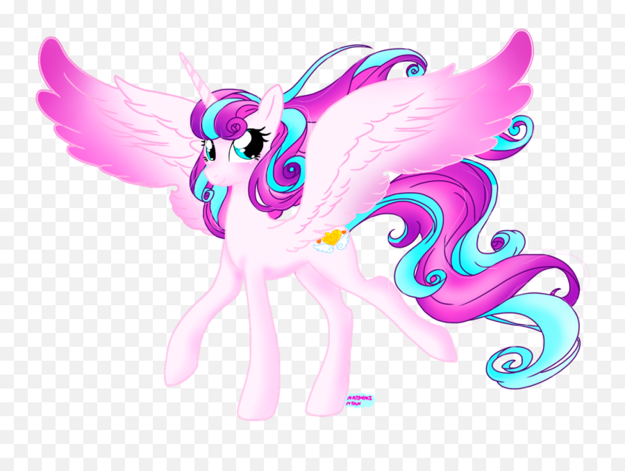 24 Hours With A Pony Of Your Choice In The Real World - Princess My Little Pony Flurry Heart Emoji,Sparking Heart Emoji