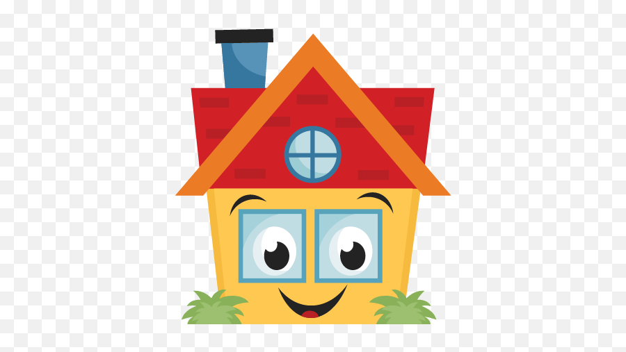 Cartoon House Cartoonhouse Kids Sticker - Clip Art Emoji,House Emoticon How To Type