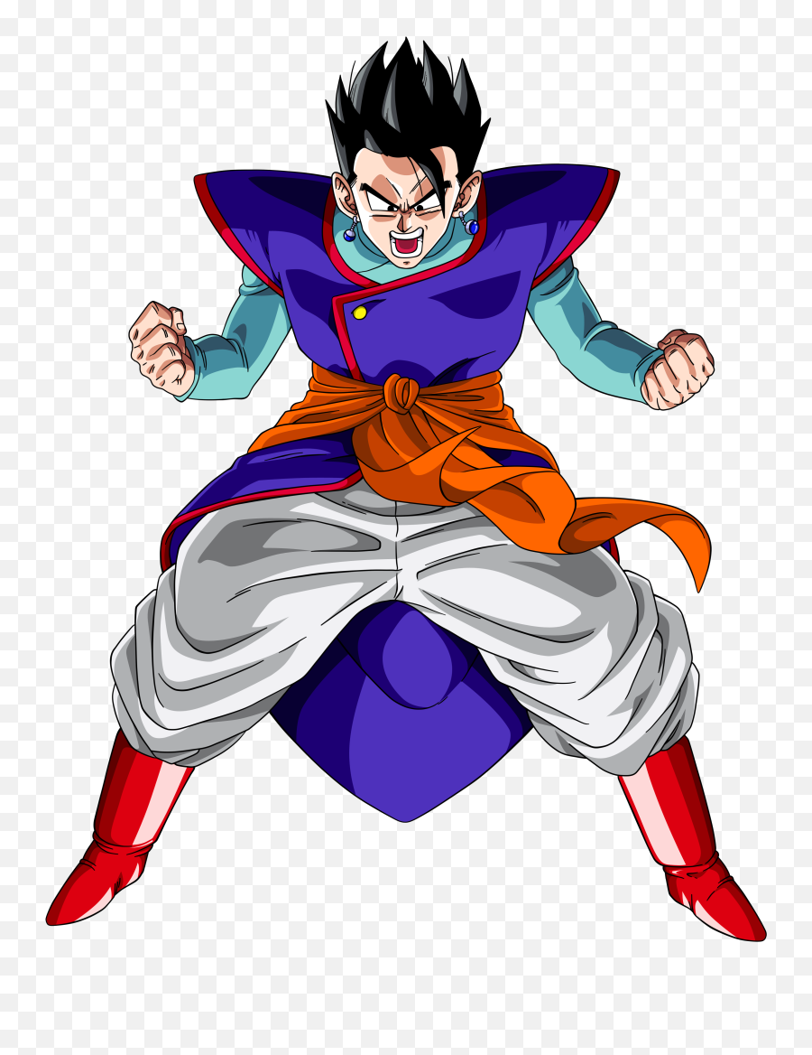 Goku And Hit Join Hands Against Jiren - Gohan Mistico Emoji,Jiren Half Emotion