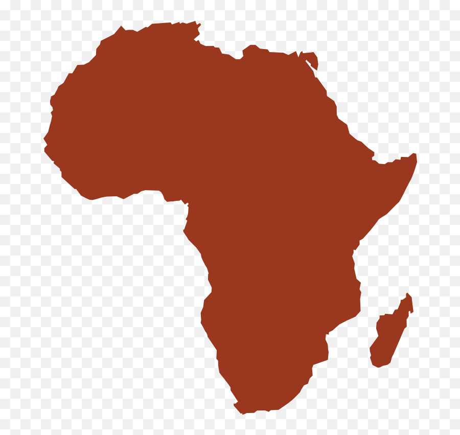 Africa - Transparent African Map Png Emoji,Africa Continent Map Emoji