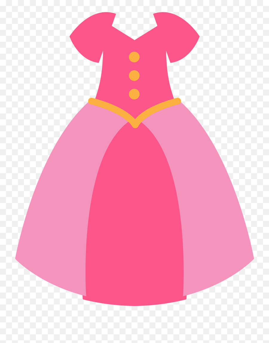 Free Pink Dress Cliparts Download Free Clip Art Free Clip - Dress Clipart Emoji,Girls Emoji Robe
