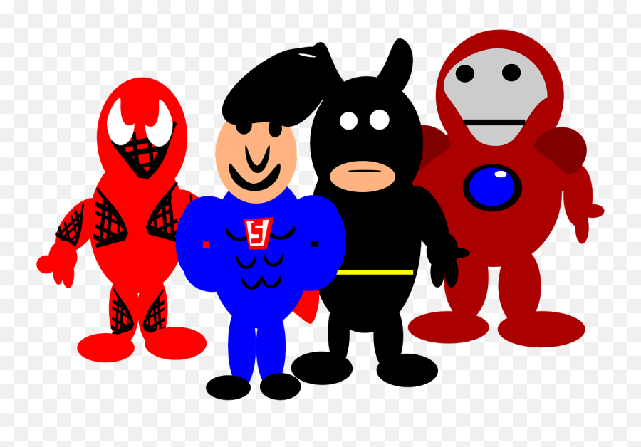 30 Free Batman U0026 Pow Vectors - Pixabay Heroes Clipart Png Emoji,Dc Comics Emoji