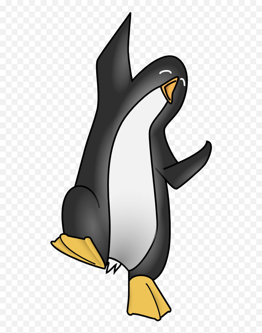 Penguin Dance Png - Dancing Cartoon Penguin Emoji,Skype Dancing Penguin Emoticon