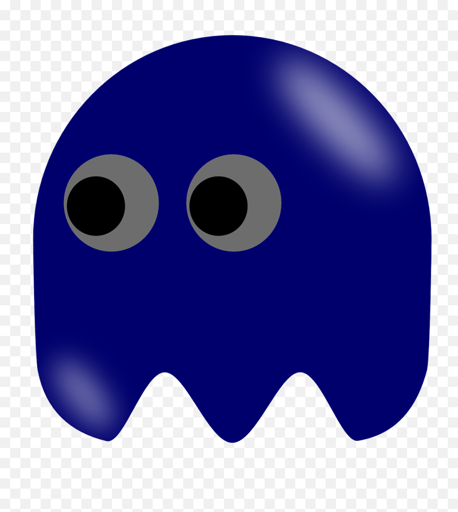 40 Free Pac Man Game U0026 Pacman Illustrations - Blue Ghost Pac Man Clipart Emoji,1up Emoticon