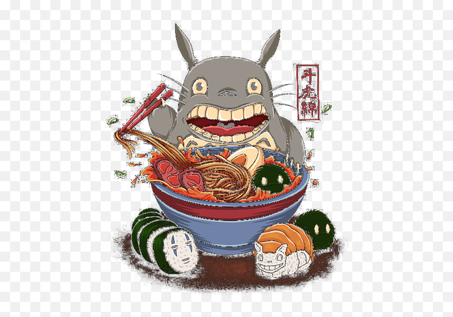 Totoro Ramen Duvet Cover For Sale - Totoro Ramen Emoji,Emoticons Codes Totoro