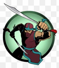Ninja Clipart Ninja Shadow - Shadow Shadow Fight 2 Ninja Emoji,Ninja Fighting Emoticons