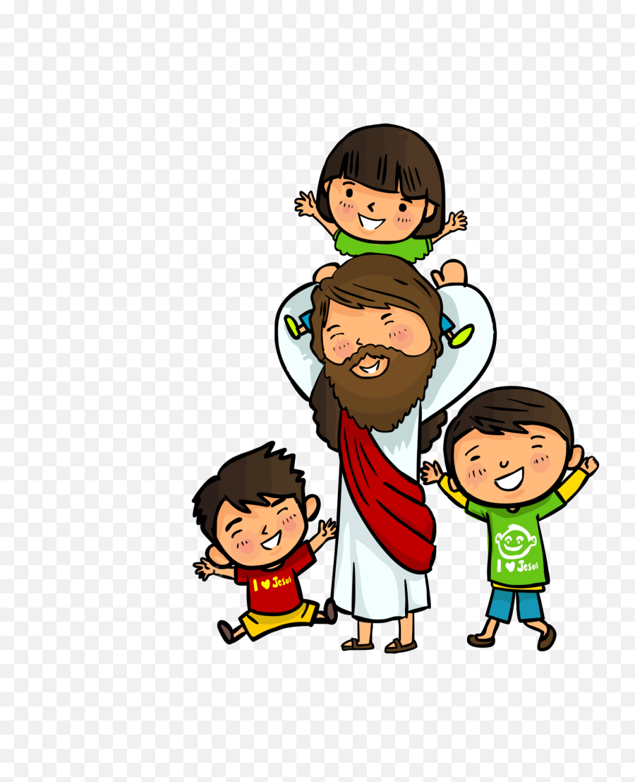 Download Bible Of Jesus Nativity Vector - Animated Jesus And Children Emoji,Toddlers Emotions Clipart