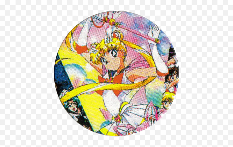 Sailor Moon Caps - Sailor Moon Png Redondo Emoji,Super Sailor Moon S Various Emotion Guide