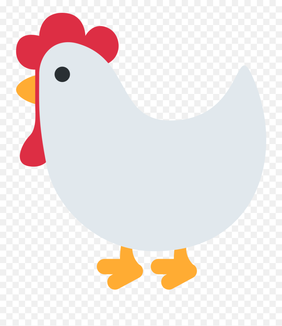 Rooster Emoji - Cute Chicken Icon Png,Rooster + Chicken Leg Emoji