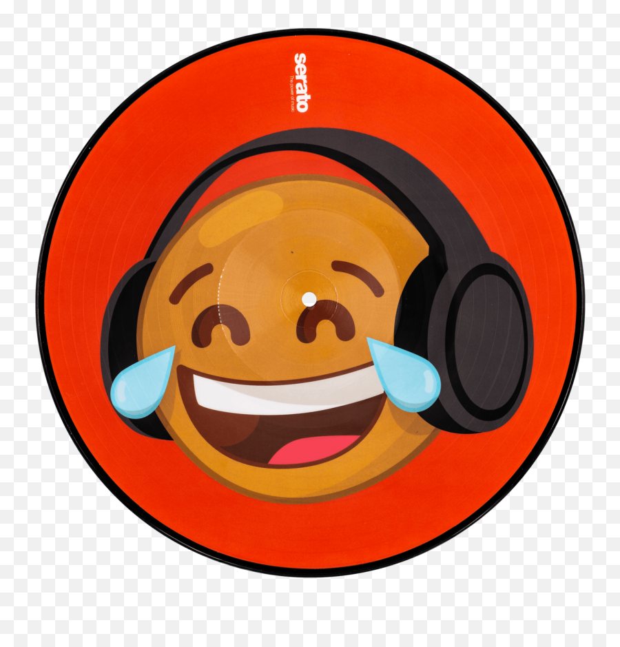 Serato Control Vinyl Thinkingcrying Emoji Pair - Serato Emojis,Vcrying Emoticon