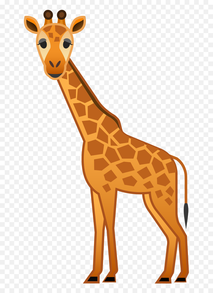 Giraffe Emoji Clipart Free Download Transparent Png - Giraffe Cartoon Png,Emojis Cpoy And Paste