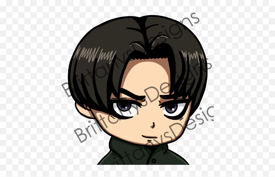 Visit Brittanys Designsu0027s Ko - Fi Shop Kofi Where Hair Design Emoji,Chibi Emotions Attack On Titan