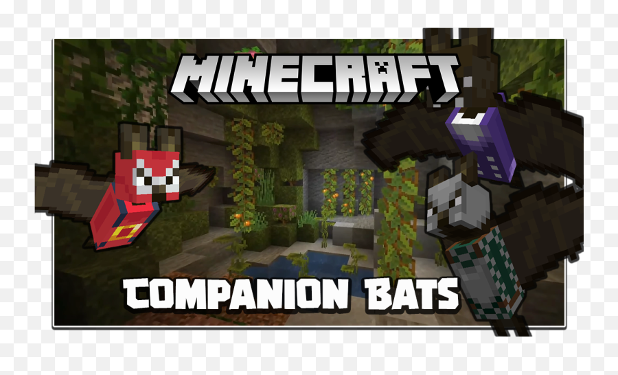 Companion Bats Mod 1 - Fictional Character Emoji,Emotion 1.8 Vanilla Mod