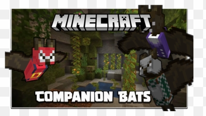 Companion Bats Mod 1 - Fictional Character Emoji,Emotion 1.8 Vanilla Mod