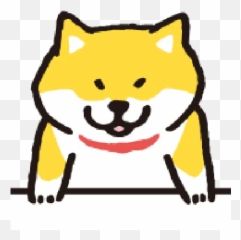 Shiba Emoji Whatsapp Stickers - Happy,Shiba Emoji