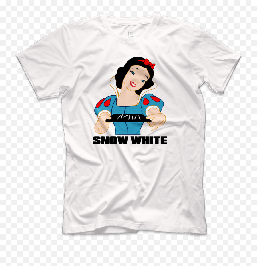 Snow White T - Shirt U2013 Head Crack Nyc Emoji,Emoticon Face Crack