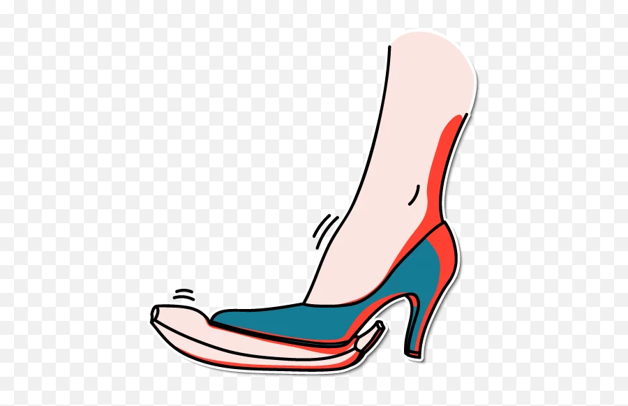 Telegram Sticker From Collection Puresexting Emoji,Stiletto Emoji