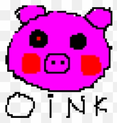 Piggy Roblox Pixel Art Emoji,Piggy Emoji Roblox