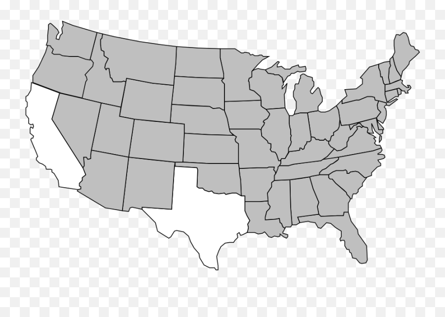 Outline Of United States Map Brown Png Svg Clip Art For Web Emoji,Brown Fist Emoji