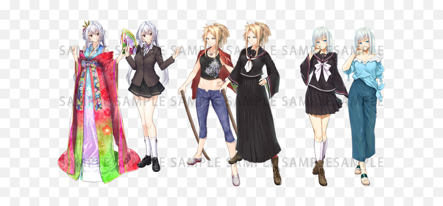 Heroine Character Pack 4 - Punk Fashion Emoji,Rpg Maker Vx Ace Emotion Face Sets