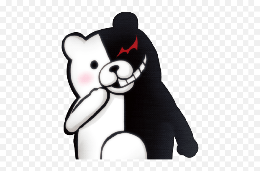 Monokuma - Danganronpa Monokuma Sprites Transparent Png Emoji,Monokuma Emoticon