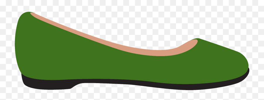 Flat Shoe Emoji Clipart - Meaning,Emoji Slipper Boots