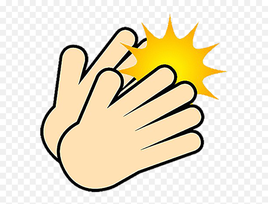 Clapping Hands Png Clipart - Clapping Hands Clipart Png Emoji,Clapping Hands Emoji