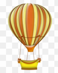 Download Balon Hot Air Balloon Free - Dibujo Canasta De Globos Aerostaticos Emoji,Hot Air Balloon Emoji