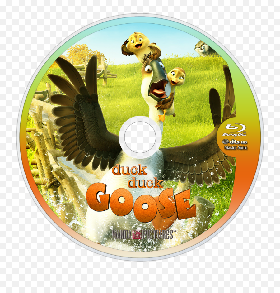 Duck Duck Goose Bluray Disc Image - Duck Duck Goose Dvd Duck Duck Goose 2018 Emoji,Canadian Goose Emoji
