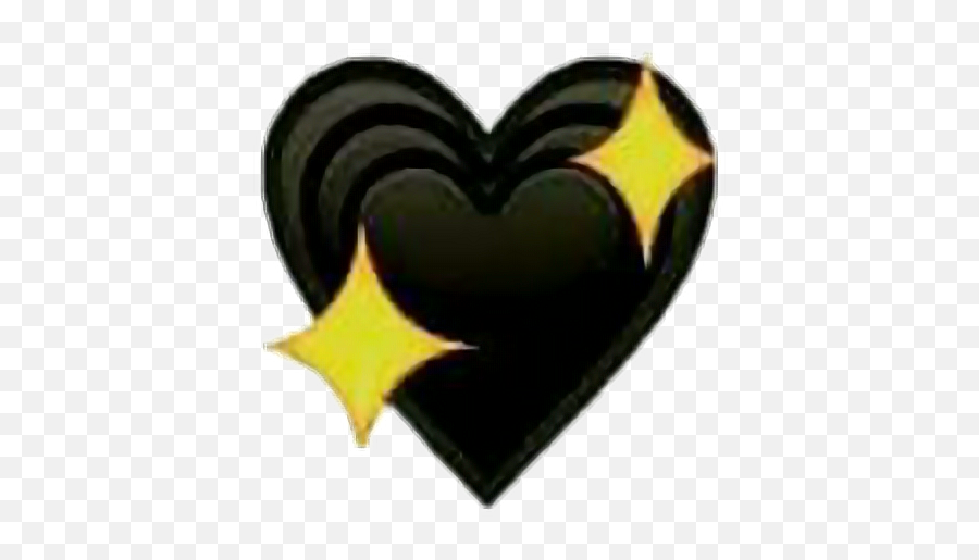 Black Heart Emoji Png Transparent Png - All Black Emojis Aesthetic,Black Heart Emoji Transparent