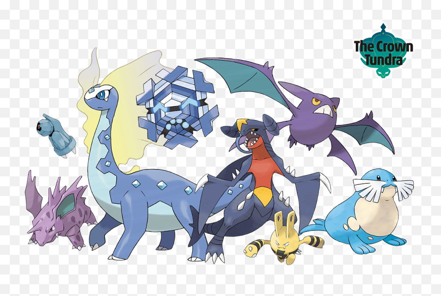 List Of New Pokemon In The Isle Of Armor And The Crown - Pokemon Crown Tundra New Pokemon Emoji,S Said And Shield Starter Emotions