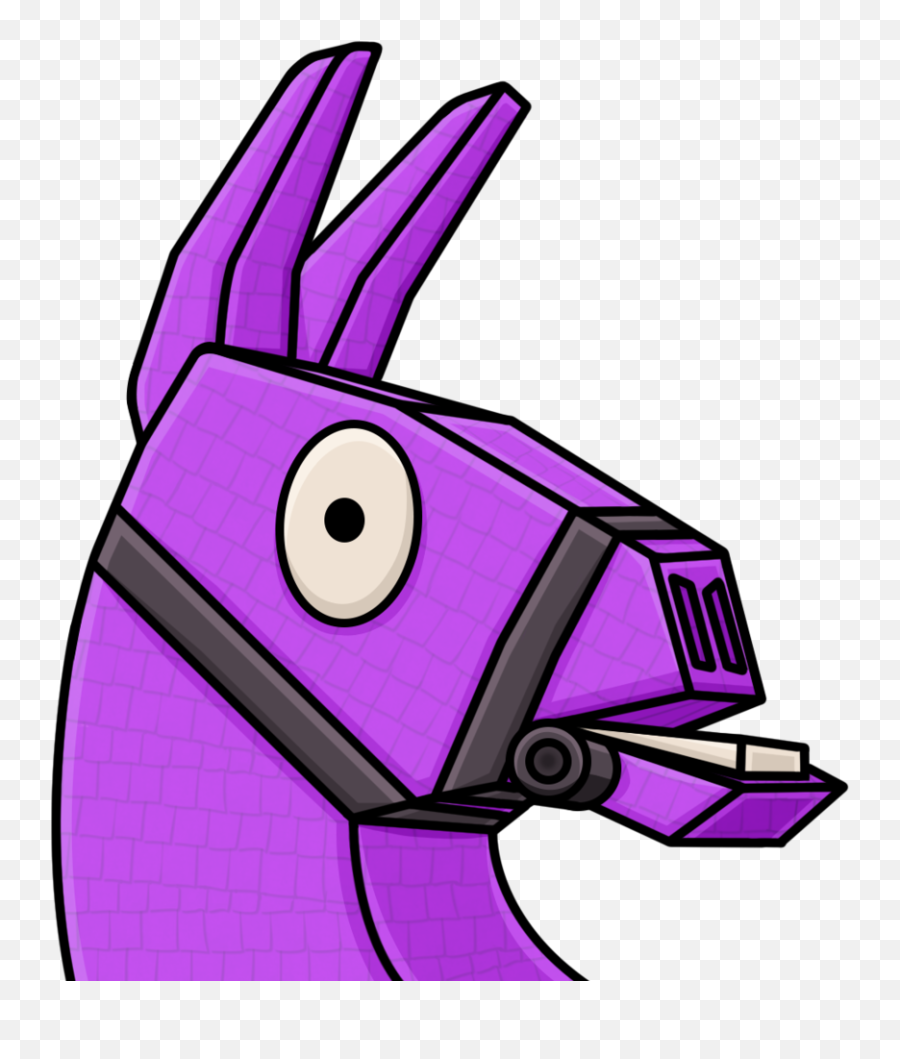 Llama Clipart Fortnite - Fortnite Llama Twitch Emote Fortnite Llama Drawing Easy Emoji,Twitch Emoji