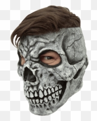Skull Customizable Hair - Skull Mask Emoji,Skull Unicorn Emoji