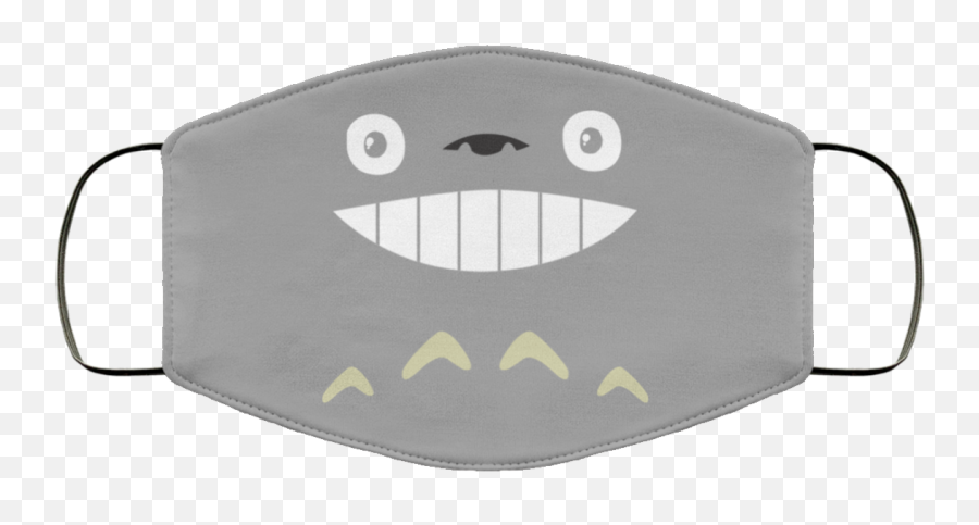 My Neighbor Totoro Face Mask Made In Usa - Cloth Face Mask Emoji,Emoticons Codes Totoro