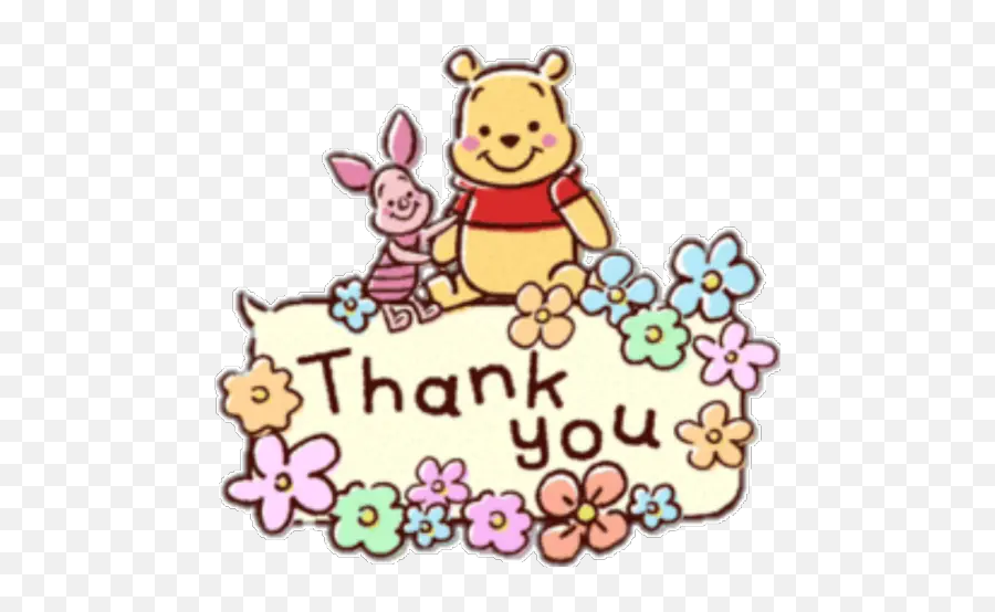 Sticker Maker - Winne Pooh Thank You For Listening Winnie The Pooh Emoji,Winnie The Pooh And Emotions