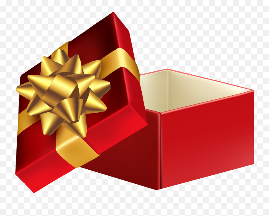 Gift Box Clip Art - Open Gift Box Transparent Png Clip Art Cajas De Regalos En Imagen Png Emoji,Gift Box Emoji