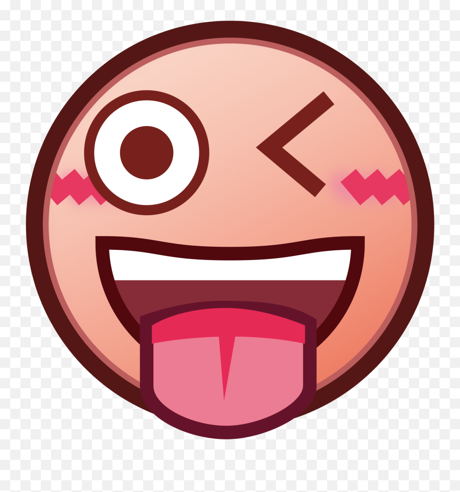 Phantom Open Emoji 1f61c - Emoji,Emoji On Note 3
