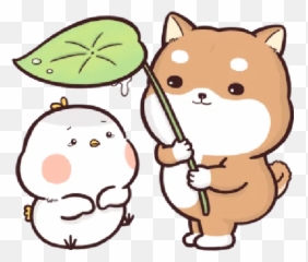 Shiba Inu Pipiu0027s Life3 By Liz - 2 Whatsapp Stickers Happy Emoji,Shib Inu Emoticon