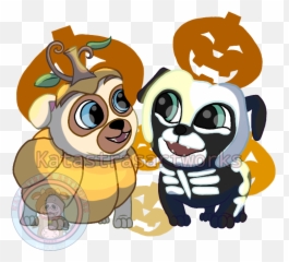 Puppy Dog Pals Font Free Download - Puppy Dog Pals Bingo Halloween Emoji,Puppy Emojis Para Colorear