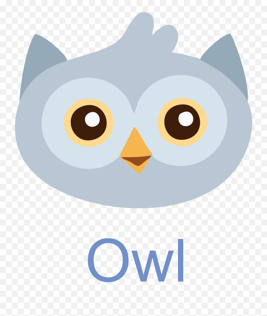 Owl Face Clipart - Png Download Full Size Clipart Owl Clip Art Face Emoji,Different Owl Emojis