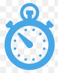 Stopwatch Clipart Track Stopwatch - Stop Watch Blue Transparent Free Emoji,Emoji Race Timer