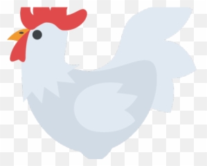 Chicken Clipart Emoji - Olympic Sculpture Park,Rooster + Chicken Leg Emoji