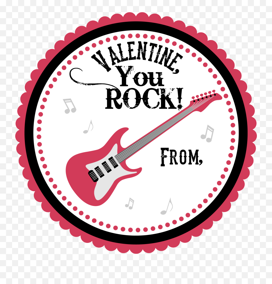 You Rock Valentine As A Graphic Illustration Free Image - Rock Valentine Emoji,Emoticon Rock Guitar
