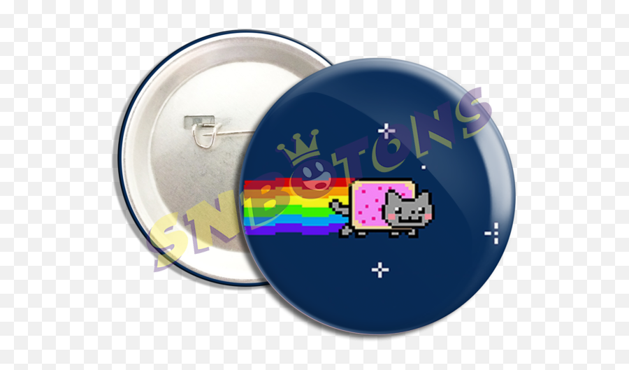 Boton - Button Emoji,Nyan Cat Emoji