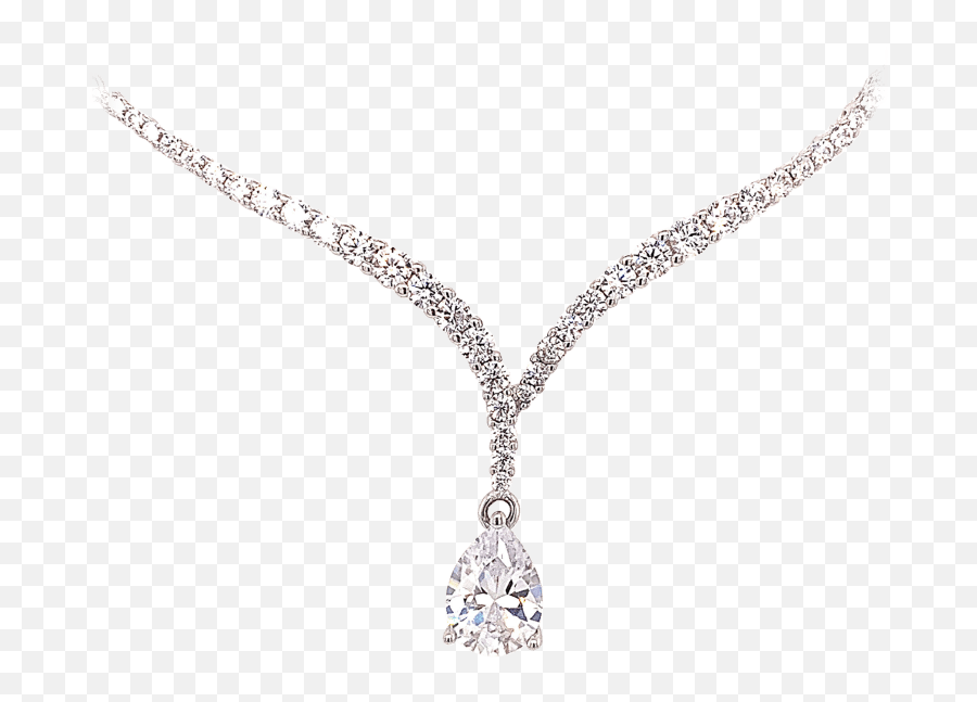 Edgewater Sterling Silver Pear - Pear Swarovski Zirconia Sterling Necklace Emoji,Swarovski Zirconia Earrings Emotions