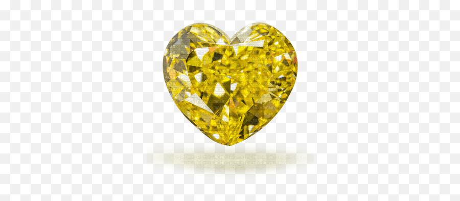 Kazcreations Yellow Heart Gem Kazcreations Yellow Emoji,Yellow Heart Stickers Emoji