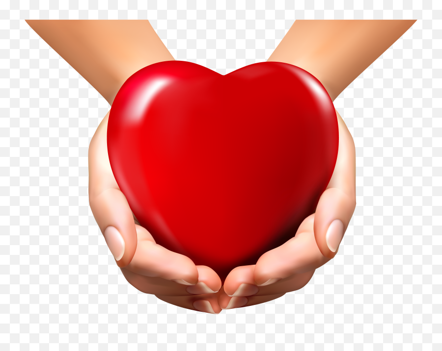 Hand Clipart Heart Hand Heart - Heart In Hands Png Emoji,Heart Hands Emoji